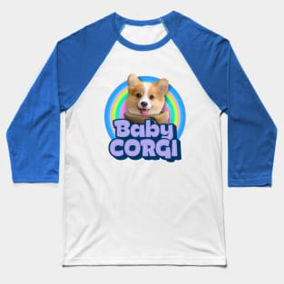 Baby Corgi Baseball T-Shirt